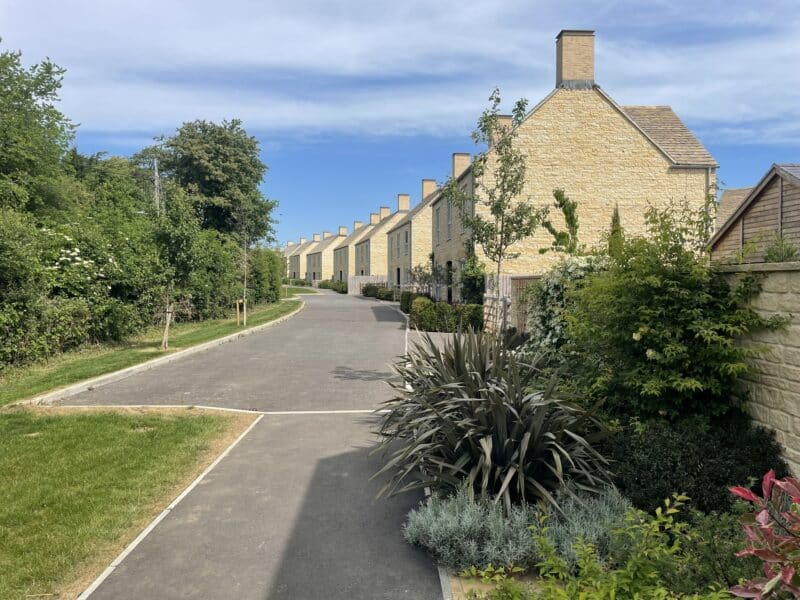 HarperCrewe new homes at The Steadings, Cirencester.