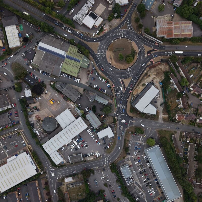 Fire Station Roundabout Complete